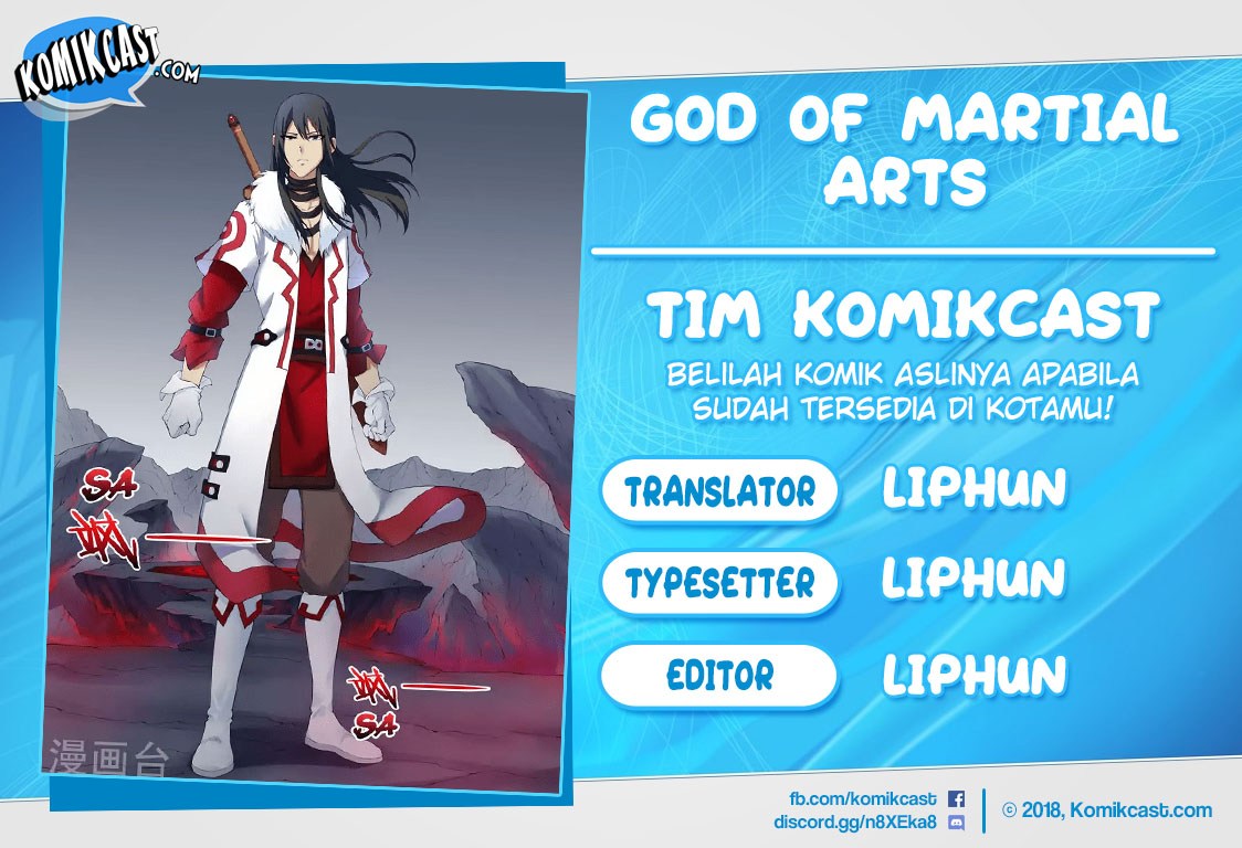 God of Martial Arts Chapter 168 Bahasa Indonesia